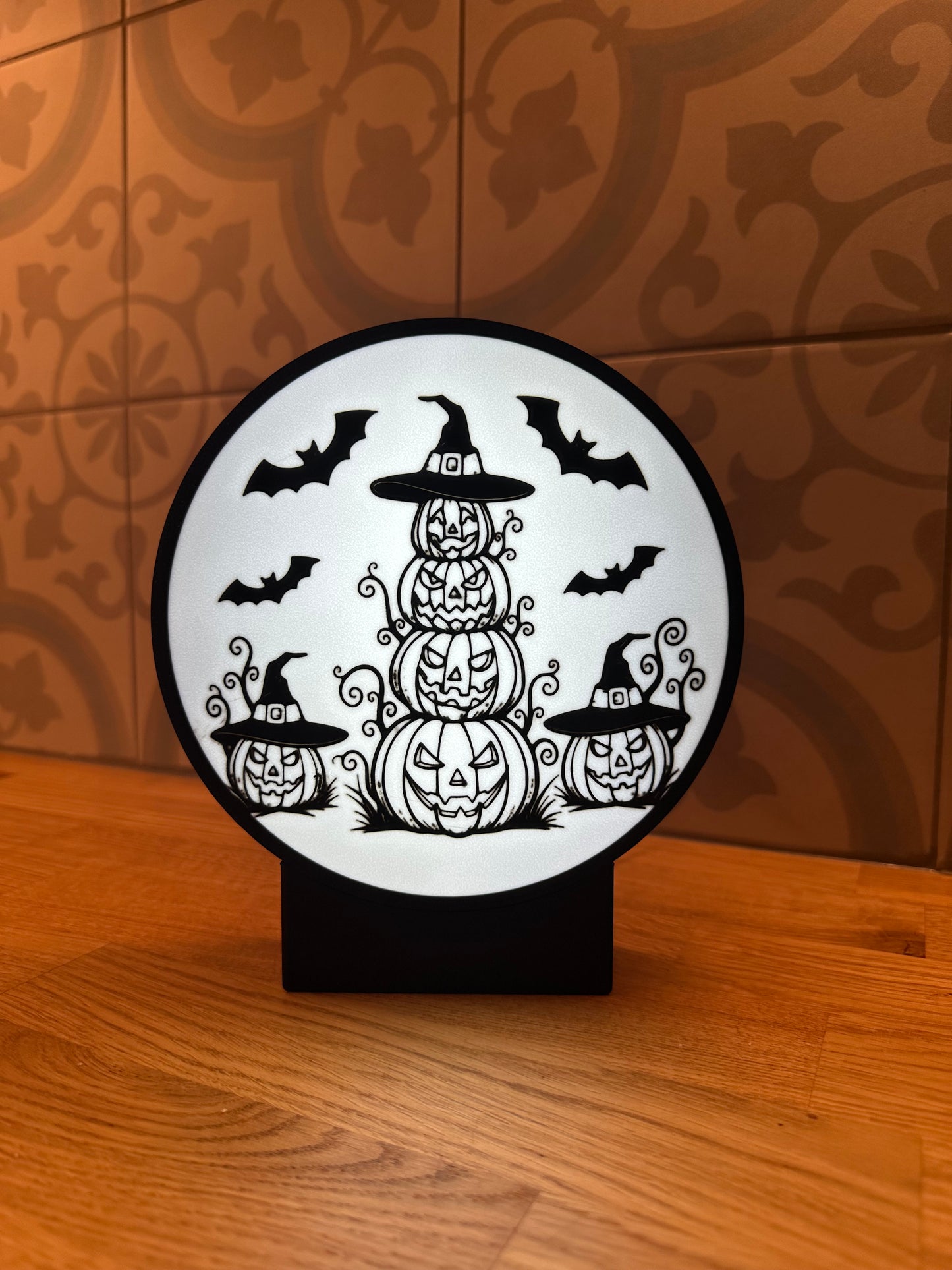 Halloween covertjes voor Ronde Lightbox