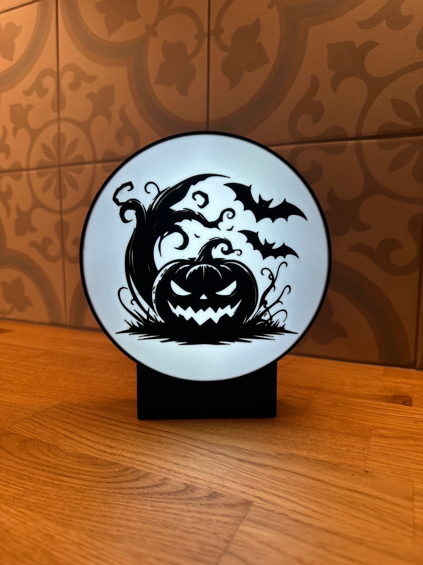 Halloween covertjes voor Ronde Lightbox