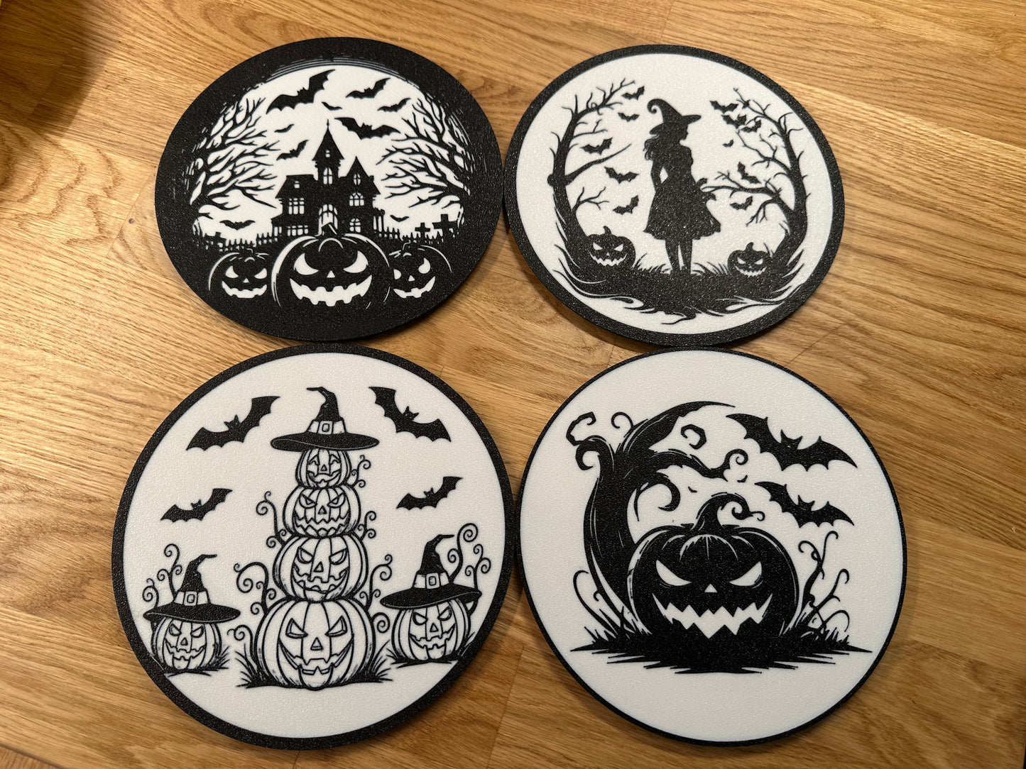 Halloween covertjes voor Ronde Lightbox