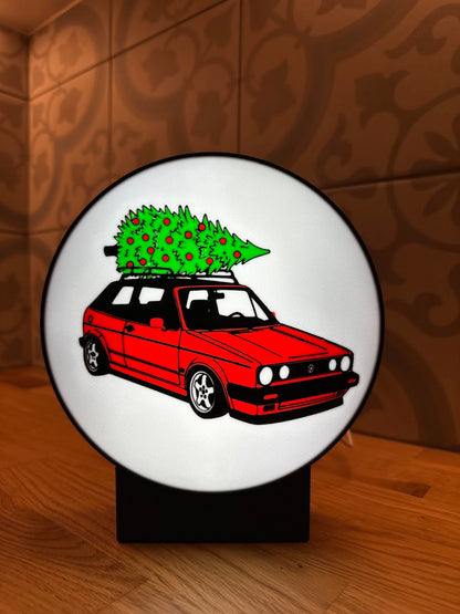 Kerst covertjes voor Ronde Lightbox