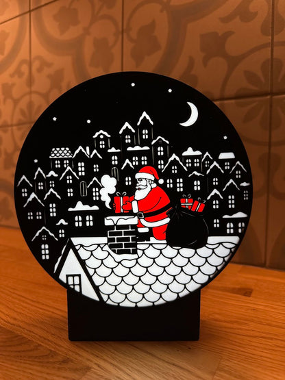Kerst covertjes voor Ronde Lightbox